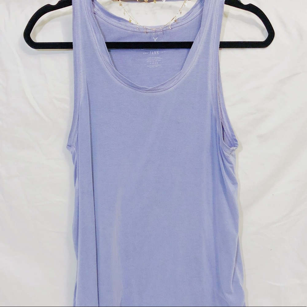 American Eagle Periwinkle Tank ✨